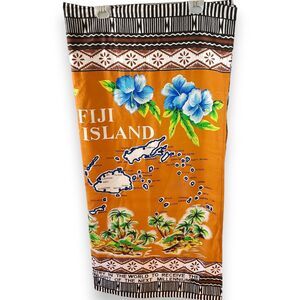 Vintage Y2K Fiji Islands Tapestry - Millennium 2000 First Sunlight - Large